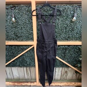 Madewell black overalls
